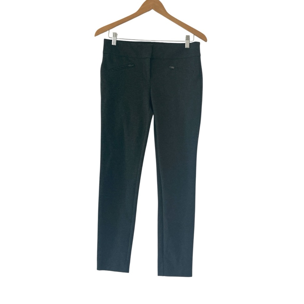 LOFT 4 Marissa Skinny Gray Pants